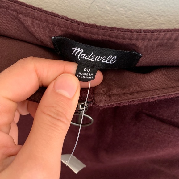 Madewell wool blend mini skirt - Picture 2 of 8